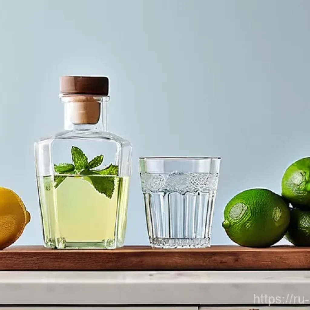 홈메이드 칵테일 기초 - **Prompt 1: Minimalist Home Bar Setup for Beginners**
    "A beautifully lit, cozy corner of a moder...